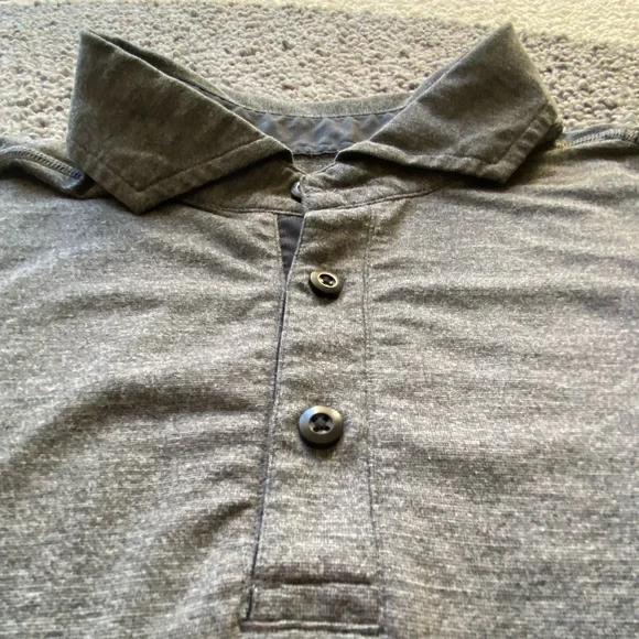 Lululemon Evolution Polo Large Heathered Grey - Picture 4 of 8